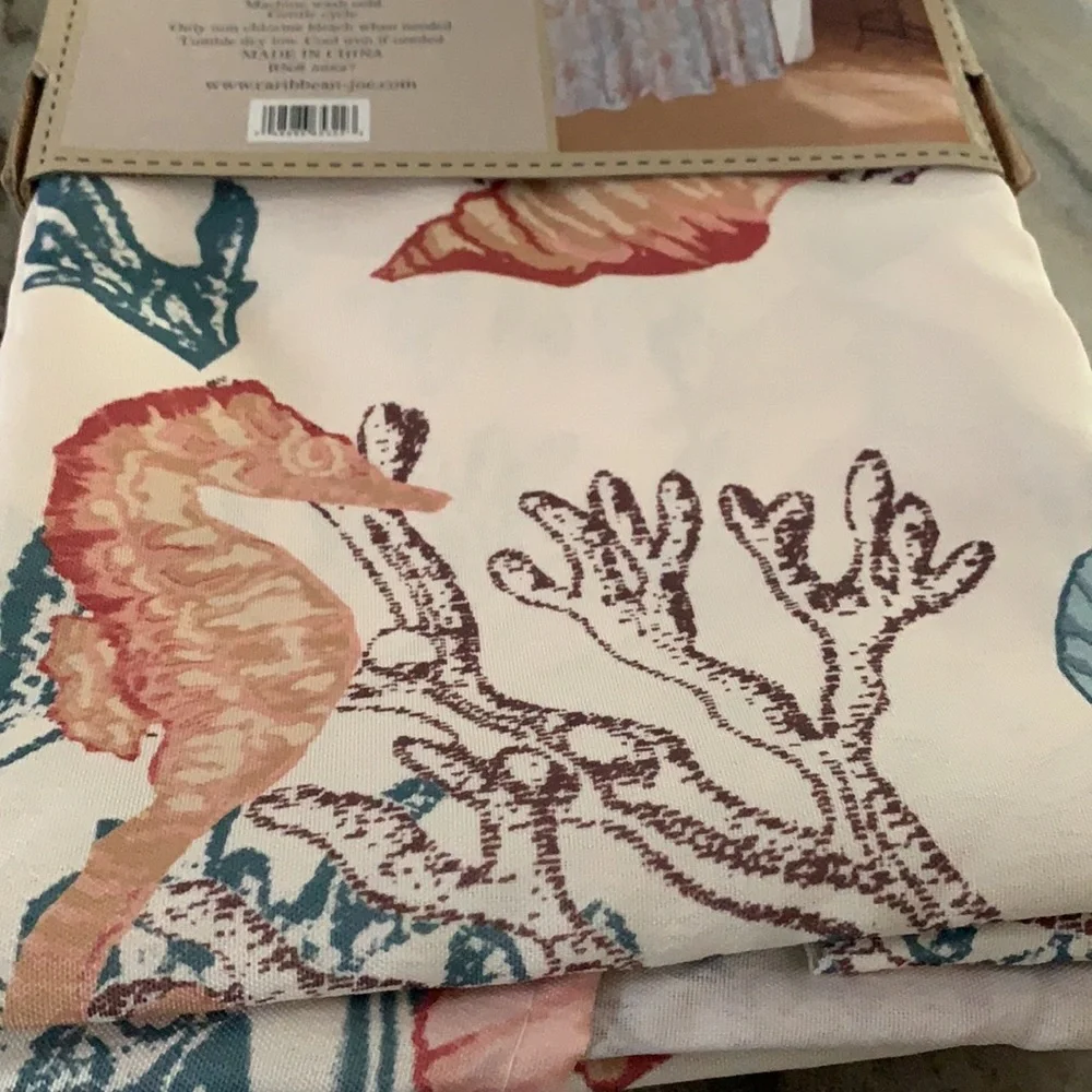 Caribbean Joe Shower Curtain NWT